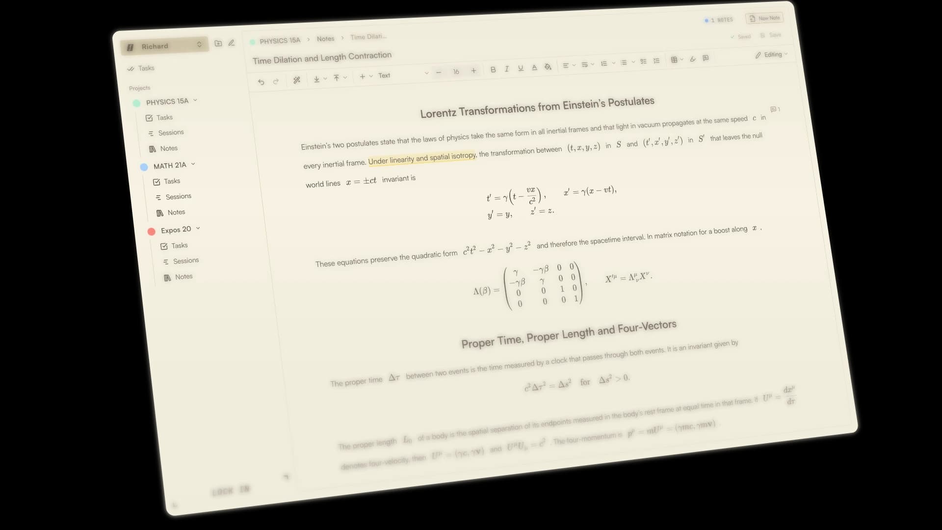 NOTES preview